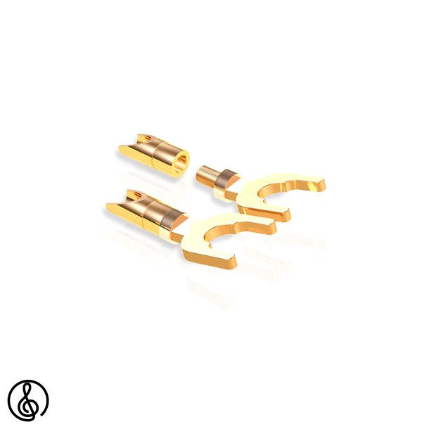 Viablue T6s Spade Kontakter (4 stk)