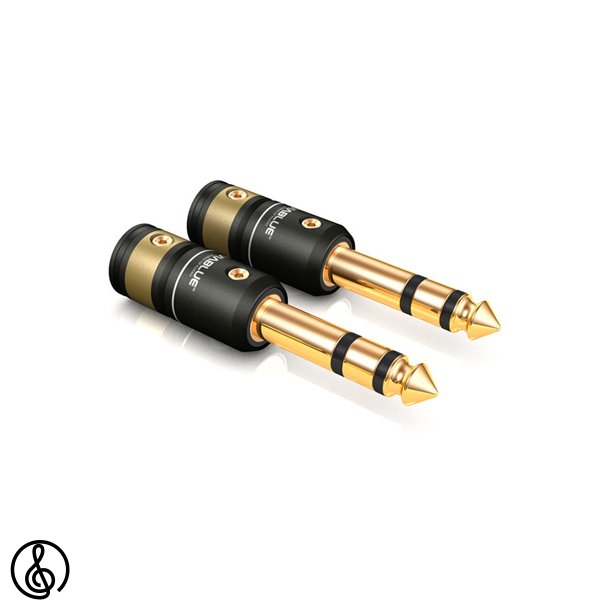 Viablue T6s 6.3 mm stereo phono plug