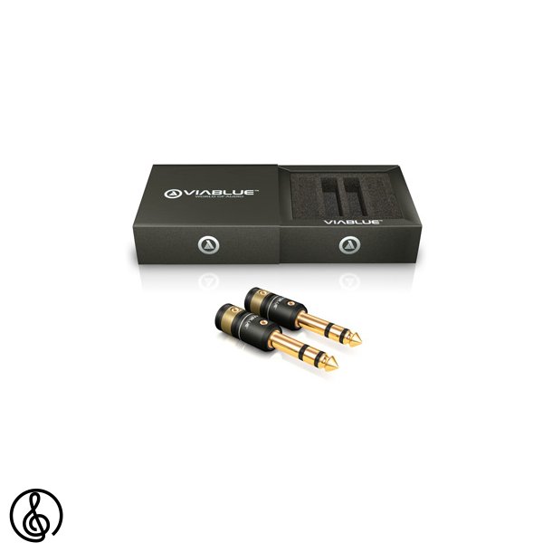 Viablue T6s 6.3 mm stereo phono plug